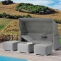 Zebra Jack Lounge mit Textil