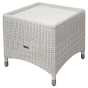 Zebra Loomus Hocker in weiss