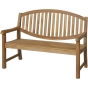 Zebra Teak - Bootsbank Teakbank Gartenbank aus Teakholz Holzbank