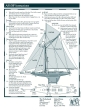 Bauplan Modellsegler AS108F America´s Cup "Columbia 1901" - Schiffsmodell