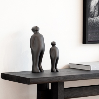 Skulptur "The Visitor Plus" von Guido Deleu