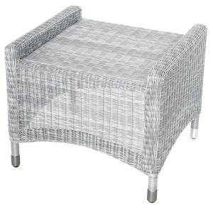 Zebra Novus Hocker 5704 in silk white
