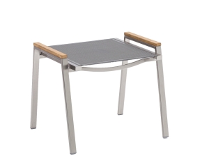 Zebra One Hocker dark platinum