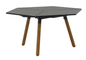 Zebra Pollux Hexa Kaffeetisch, groß