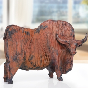 Beispielansicht der Bronzefigur "Großer Stier"