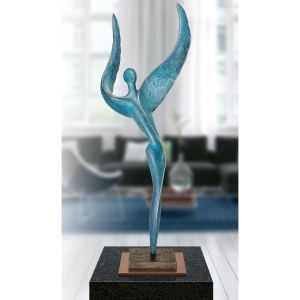 Beispielansicht der Bronzeskulptur "Cosmic Dancer VI"