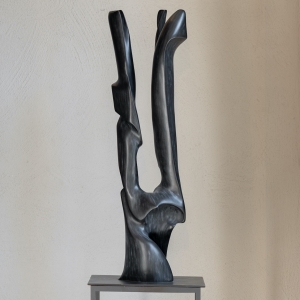 Bronzeskulptur "Wings" von Cornelius Vandeputte Nahaufnahme 