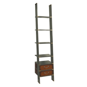 Authentic Models Bibliotheksleiter als Bücherregal, grau MF068G