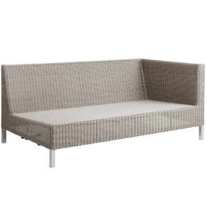 Cane-line Connect 2-Sitzer Modulsofa, links
