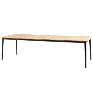 Cane-line Core Esstisch Alu / Teak 274x90cm