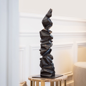 Bronzeskulptur "Storm" von Cornelius Vandeputte