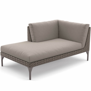 Dedon Mu Daybed rechts in braun