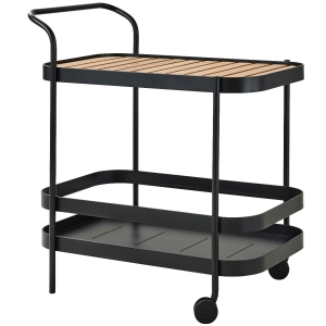 Cane-line Barwagen in schwarz