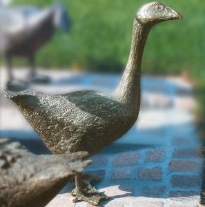 strassacker bronze gans nübold
