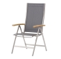 Zebra One Sessel 6204 Gartensessel edelstahl textilene