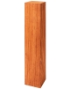Säule "Padoukholz" 100cm