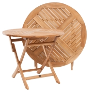 Zebra Teakholz - Esstisch, klappbar in vier Größen Teaktisch Gartentisch Esstisch 