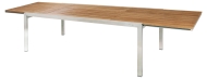 Zebra Kubex Esstisch XL, ausziehbar 220 cm auf 340 cm.