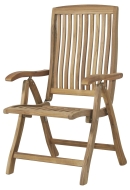 Zebra Teaksessel Bueno, klappbar Teaksessel Teakmöbel Gartenstuhl aus Teak