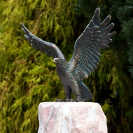 Seeadler auf Rosariosäule