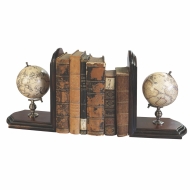 Authentic Models Globen als Buchstützen 