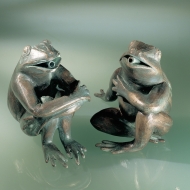 Bronzefrosch aus Bronze