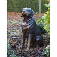 Frontansicht Bronze Rottweiler
