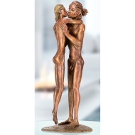 Beispielansicht der Bronzeskulptur "Kleine Romanze"