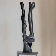 Bronzeskulptur "Wings" von Cornelius Vandeputte Nahaufnahme 