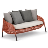 Ahnda Sofa in rot von Dedon