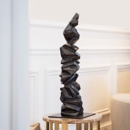 Bronzeskulptur "Storm" von Cornelius Vandeputte