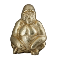 Skulptur "Gorilla" aus Aluminium