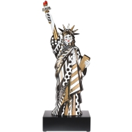 Goebel Skulptur "Golden Liberty" von Romero Britto