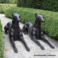 bronze dobermann paar