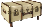 Authentic Models MF040 Ivory Elfenbein Stateroom Trunk Couchtisch Kabinen-/Kajüten-Koffer 