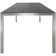 Solpuri Classic Edelstahl Tisch 140x80cm
