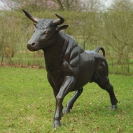 Stierskulptur groß XXL Bronzestier