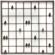 Große Window Skulptur von Erli