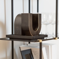 Bronzeskulptur "Uno" von Renaat Ramon