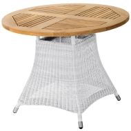Zebra Gartenmöbel Loomus Teakholz Tisch