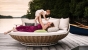 DEDON SWINGREST Standing Lounger inkl. Untersatz