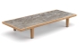 Dedon Sealine Kaffeetisch 65x162cm in grau