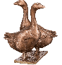strassacker bronze gänse hans nübold