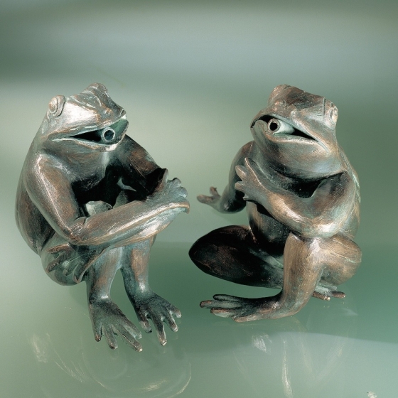 Bronzefrosch aus Bronze