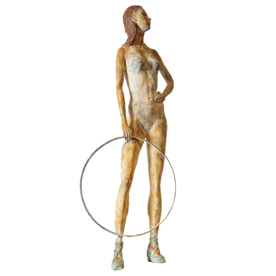 Bronzeskulptur "Celeste" von Raffaella Benetti