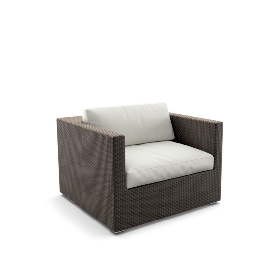 DEDON Lounge Sessel in java inkl. Kissen