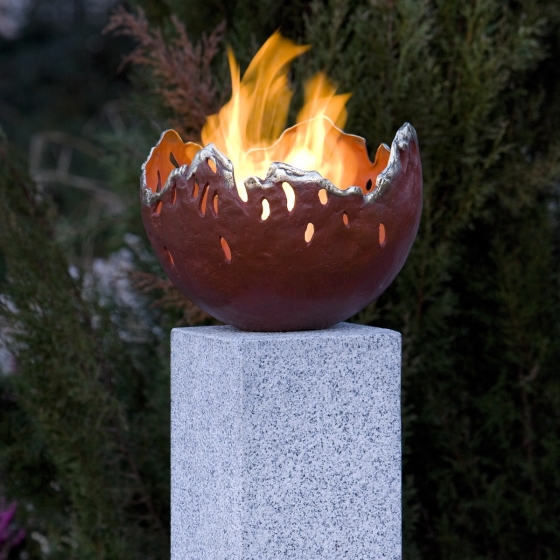 Rottenecker Feuerschale rot