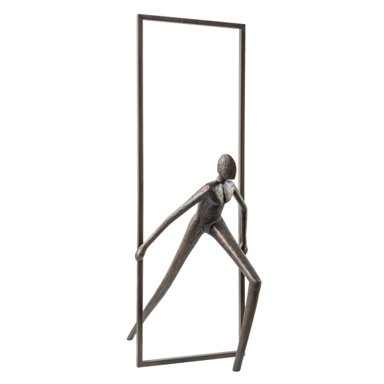 Bronzeskulptur "Into freedom" von Guy Buseyne