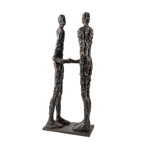 To Greet Bronzeskulptur von Gardeco