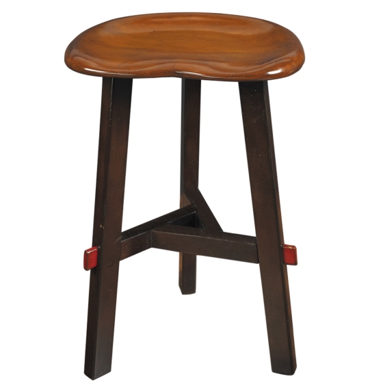 Arbeitshocker aus Holz MF149 von Authentic Models